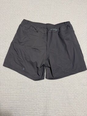 Birddogs men’s grey athletic shorts with coral liner.  XXL
